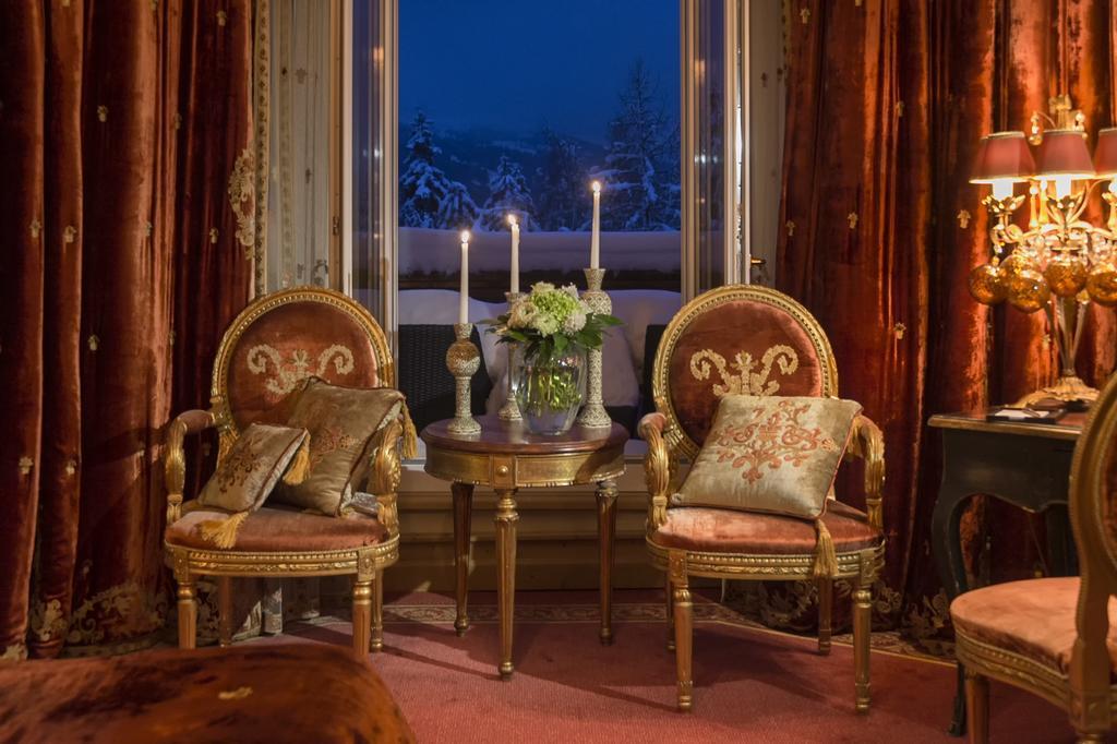 Grand Hotel Du Golf & Palace Crans-Montana Exterior foto