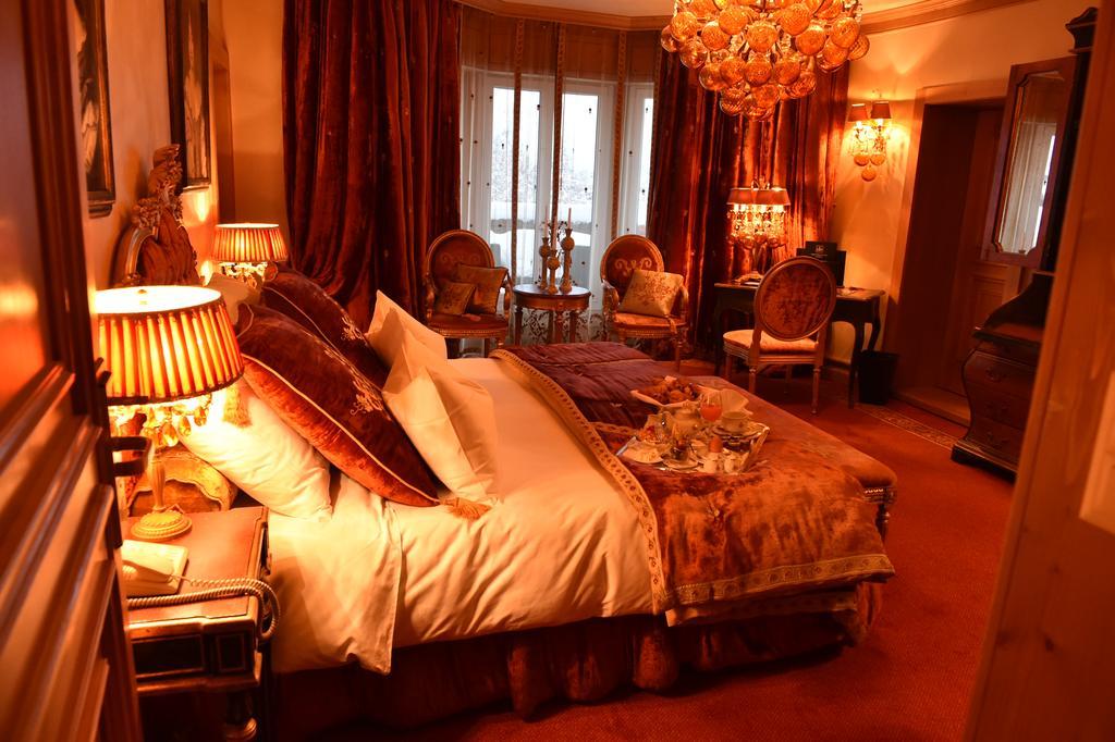 Grand Hotel Du Golf & Palace Crans-Montana Exterior foto