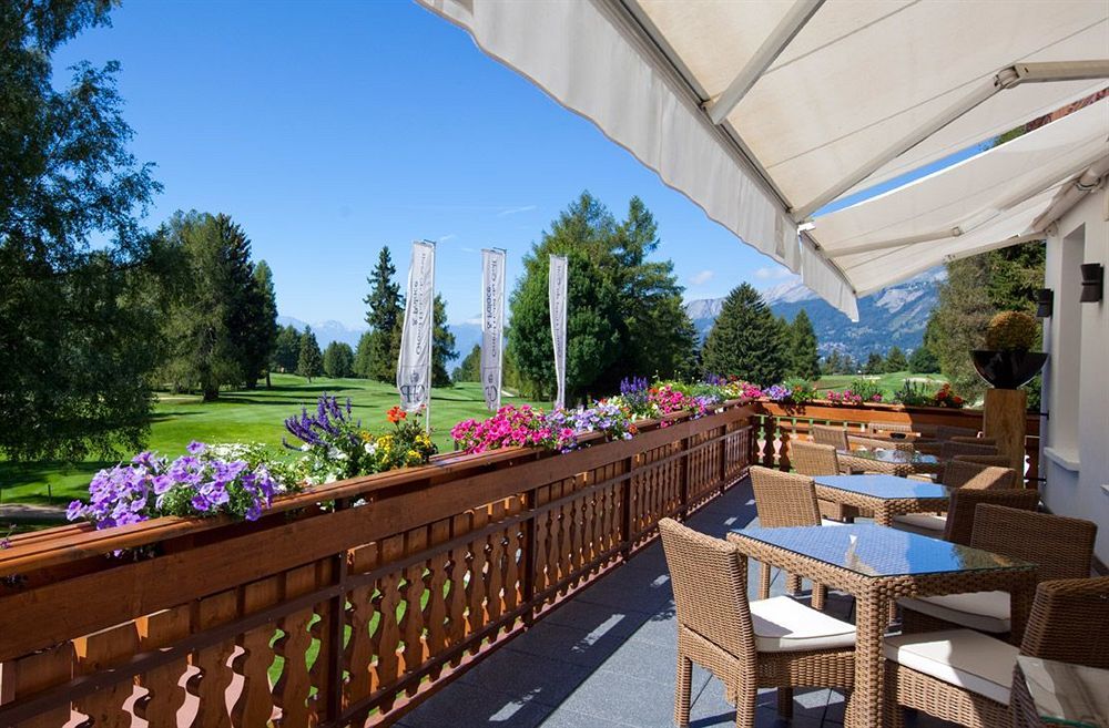 Grand Hotel Du Golf & Palace Crans-Montana Exterior foto
